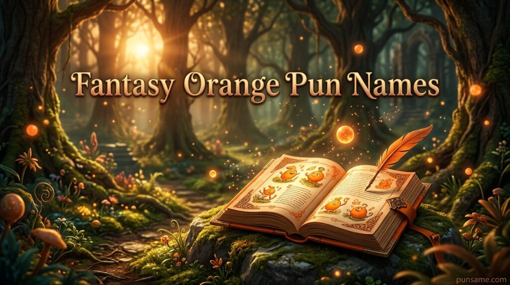 Fantasy Orange Pun Names