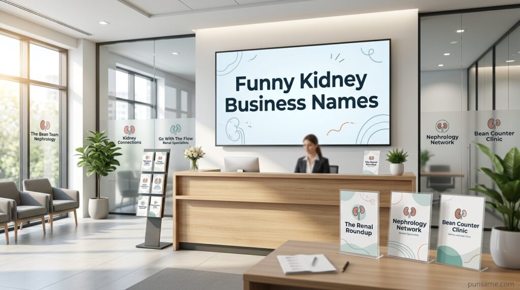 Funny Kidney Business Names