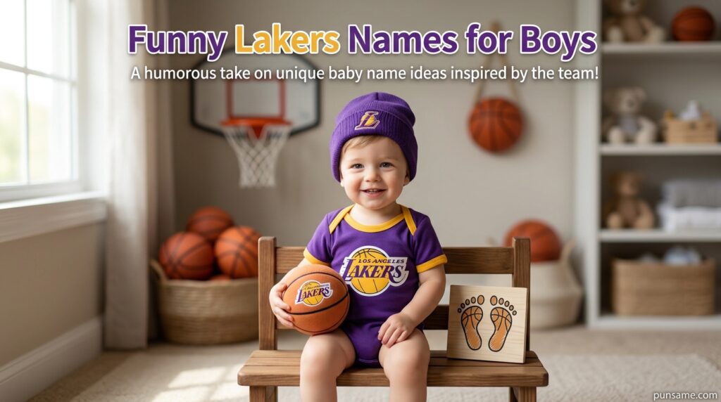 Funny Lakers Names for Boys
