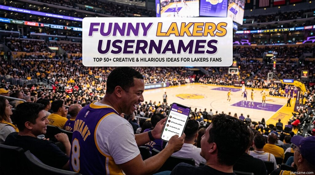Funny Lakers Usernames