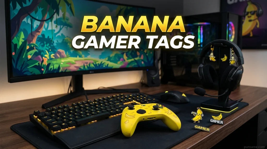 Banana Gamer Tags