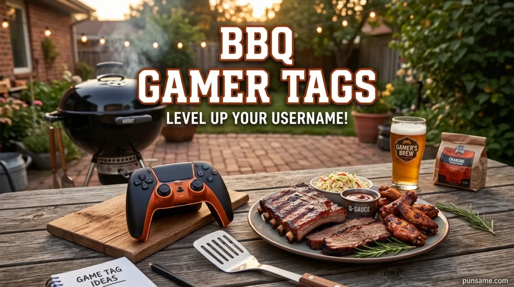 BBQ Gamer Tags
