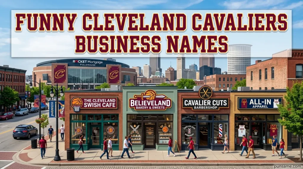 Funny Cleveland Cavaliers Business Names