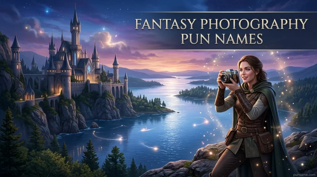 Fant asy Photography Pun Names