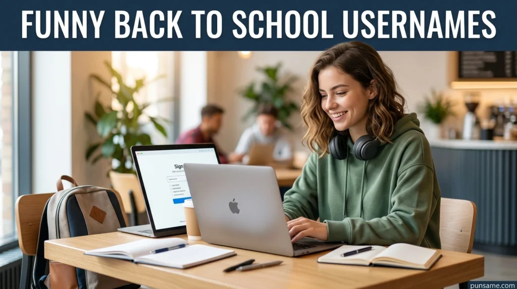Funny Back to School Usernames