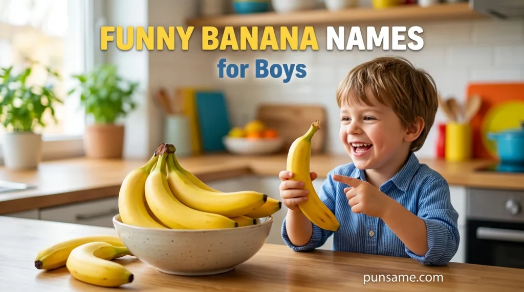Funny Banana Names for Boys