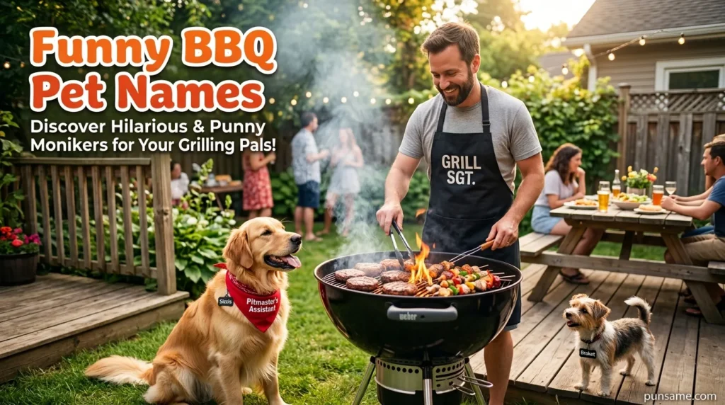 Funny BBQ Pet Names