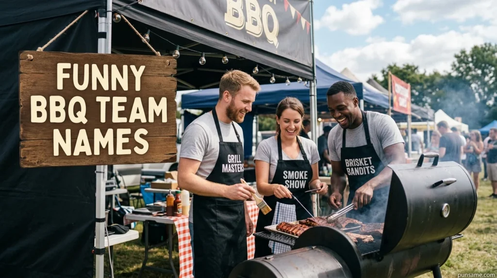 Funny BBQ Team Names