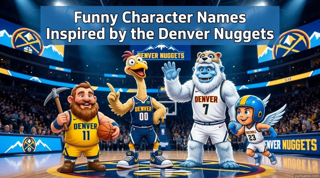 Funny Character Names Inspired by the Denver Nuggets