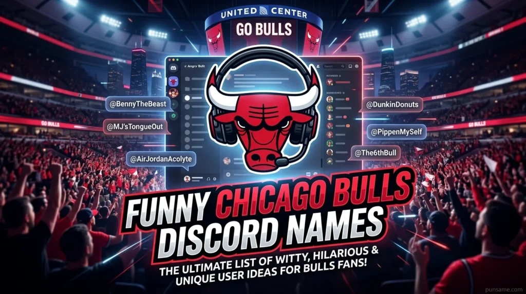 Funny Chicago Bulls Discord Names