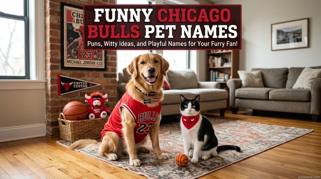 Funny Chicago Bulls Pet Names