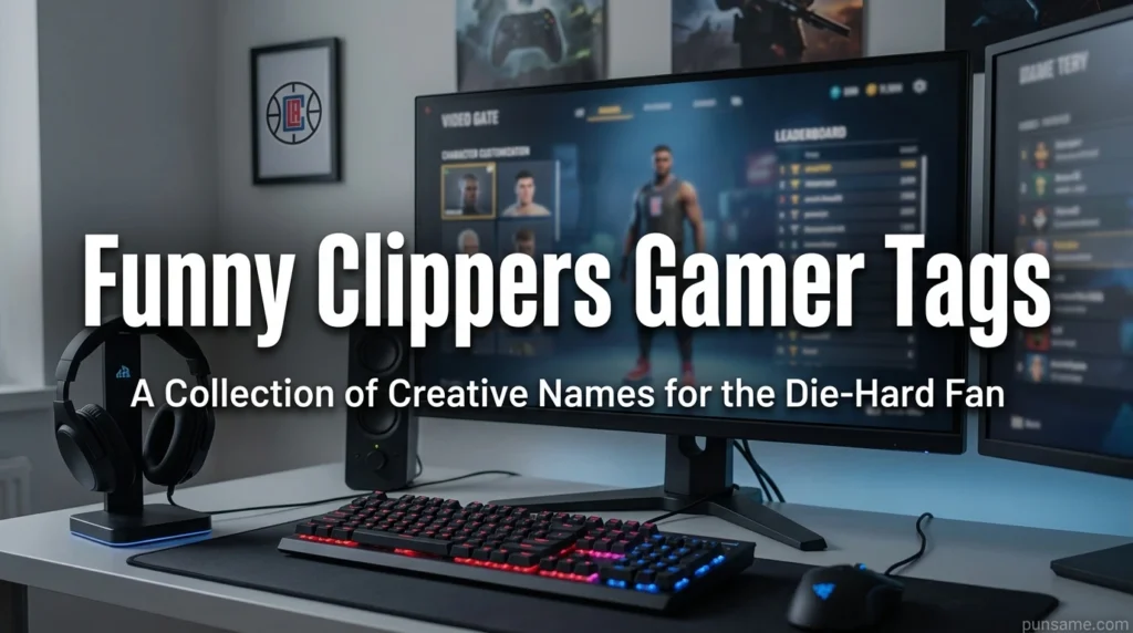 Funny Clippers Gamer Tags