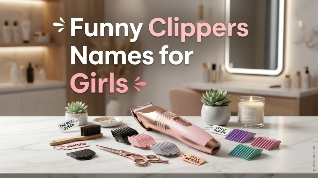 Funny Clippers Names for Girls