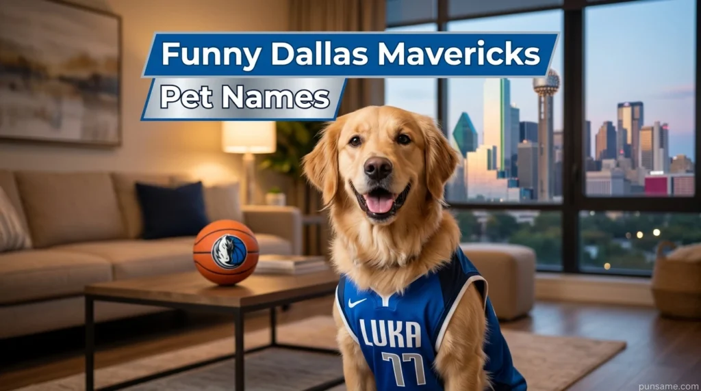 Funny Dallas Mavericks Pet Names