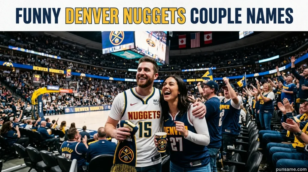 Funny Denver Nuggets Couple Names