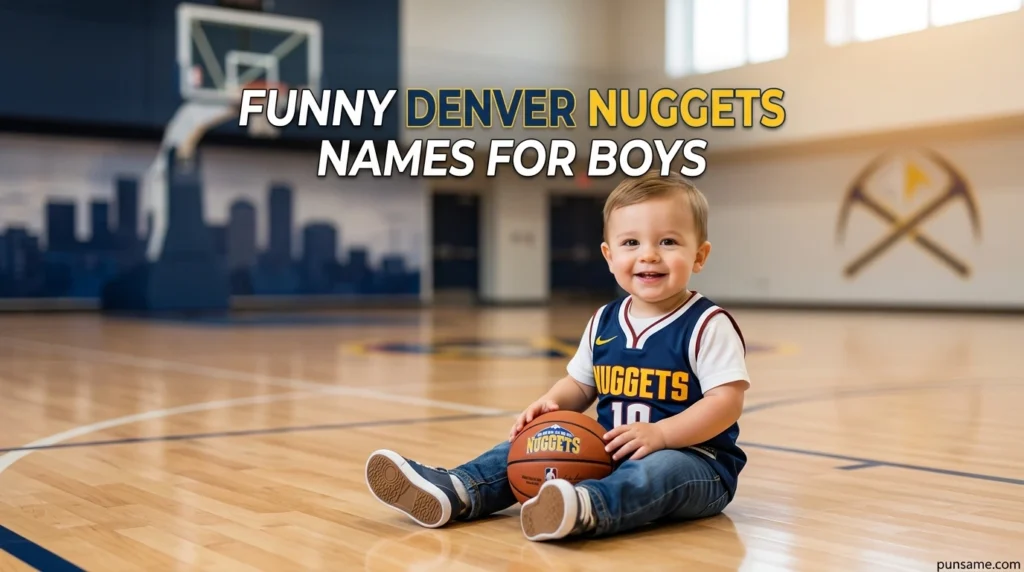 Funny Denver Nuggets Names for Boys
