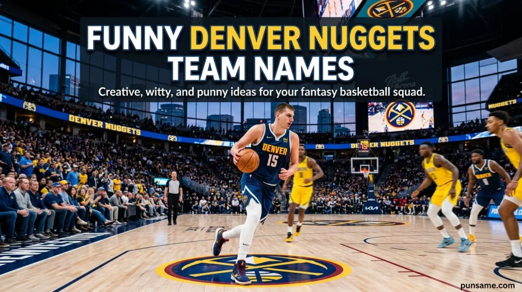 Funny Denver Nuggets Team Names