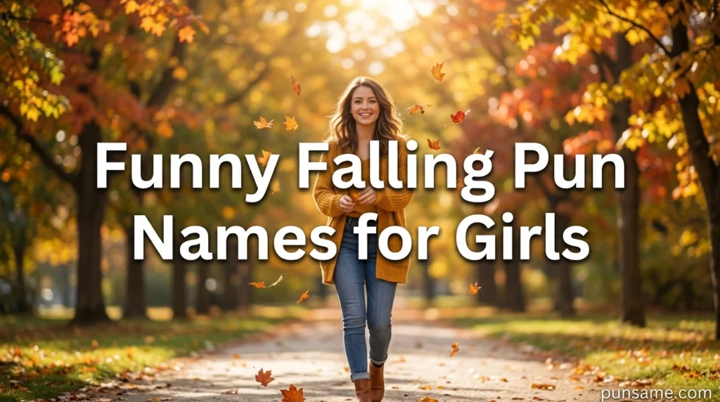 Funny Falling Pun Team Names