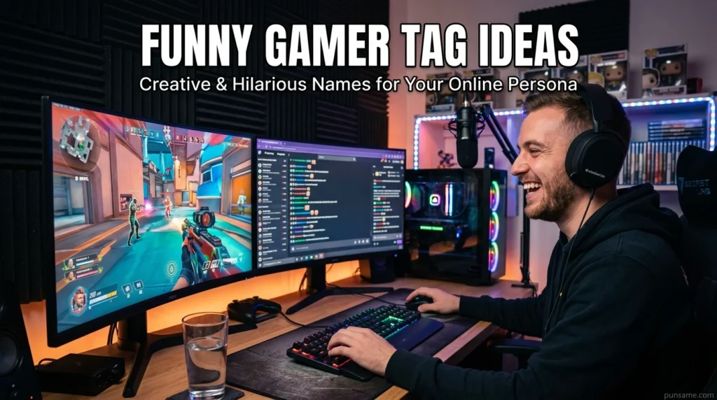 Funny Gamer Tag Ideas