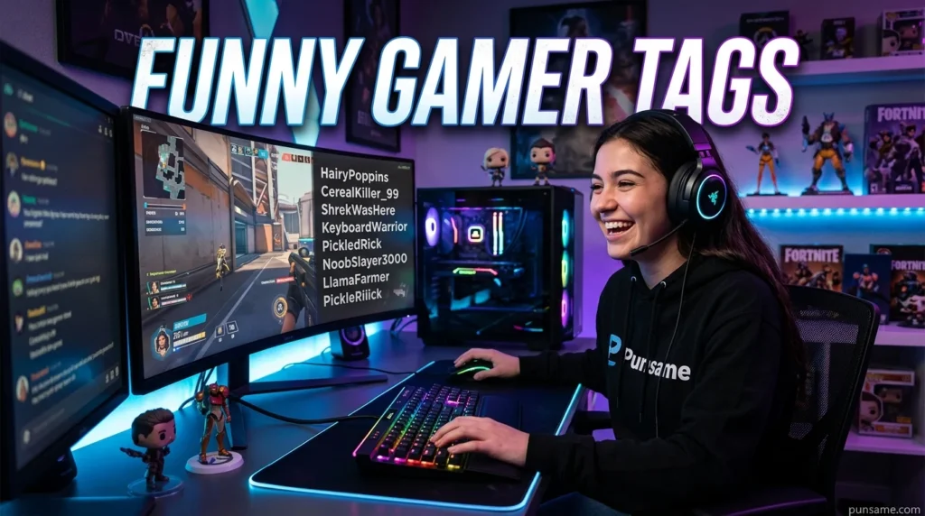 Funny Gamer Tags