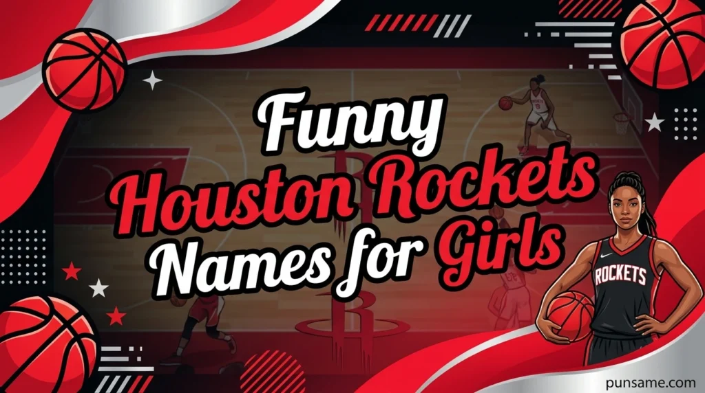Funny Houston Rockets Names for Girls