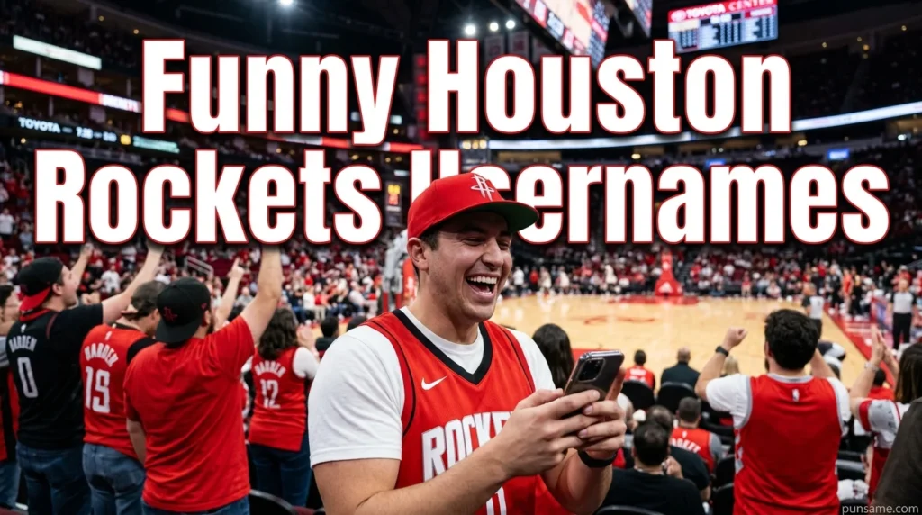 Funny Houston Rockets Usernames