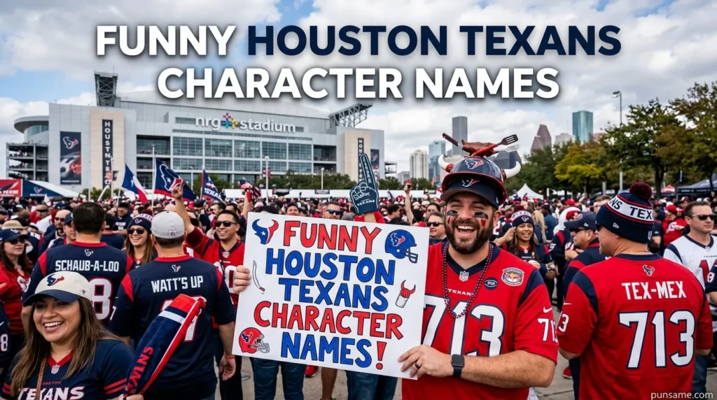 Funny Houston Texans Character Names