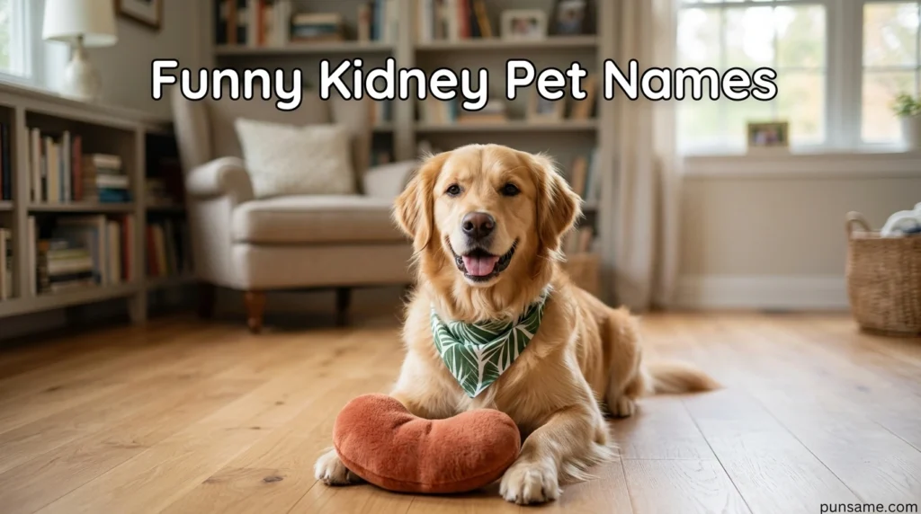 Funny Kidney Pet Names