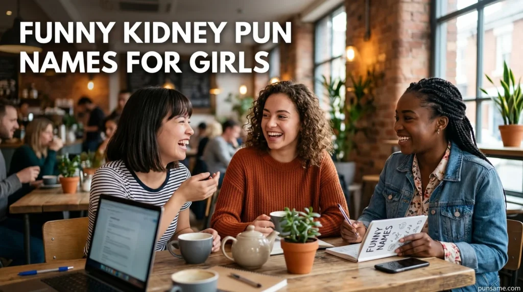 Funny Kidney Pun Names for Girls