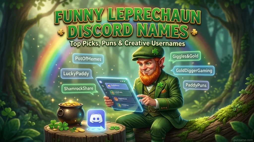 Funny Leprechaun Discord Names