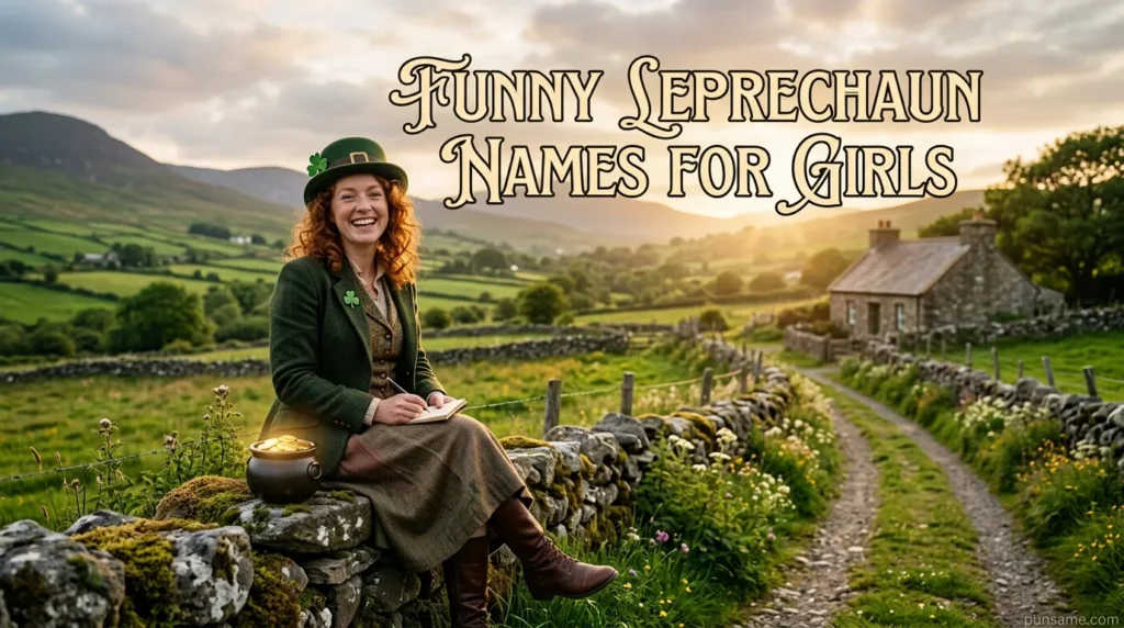 Funny Leprechaun Names for Girls