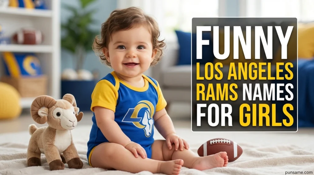 Funny Los Angeles Rams Names for Girls