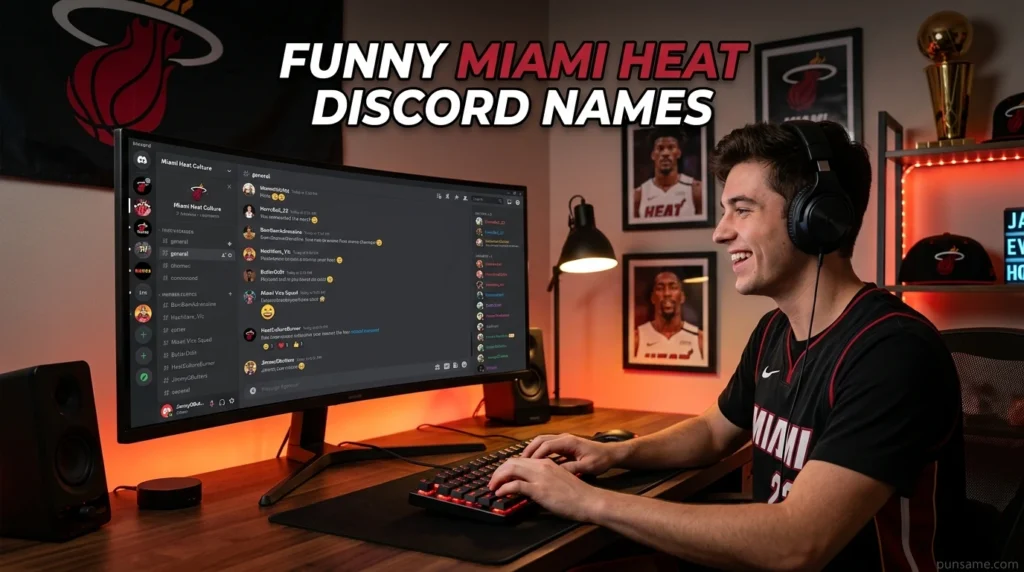 Funny Miami Heat Discord Names