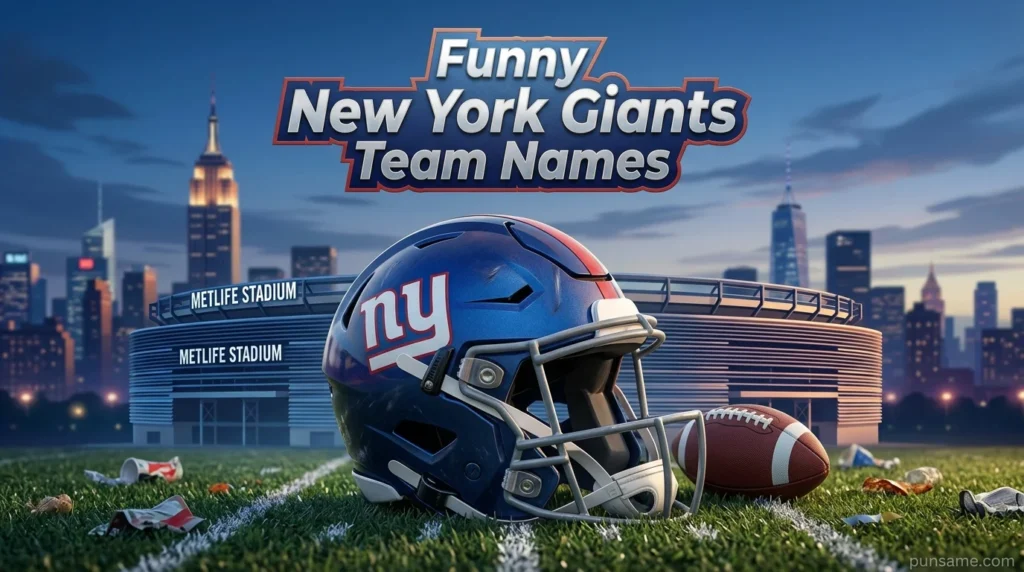 Funny New York Giants Team Names