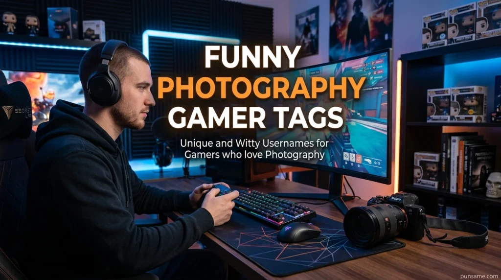 Funny Photography Gamer Tags