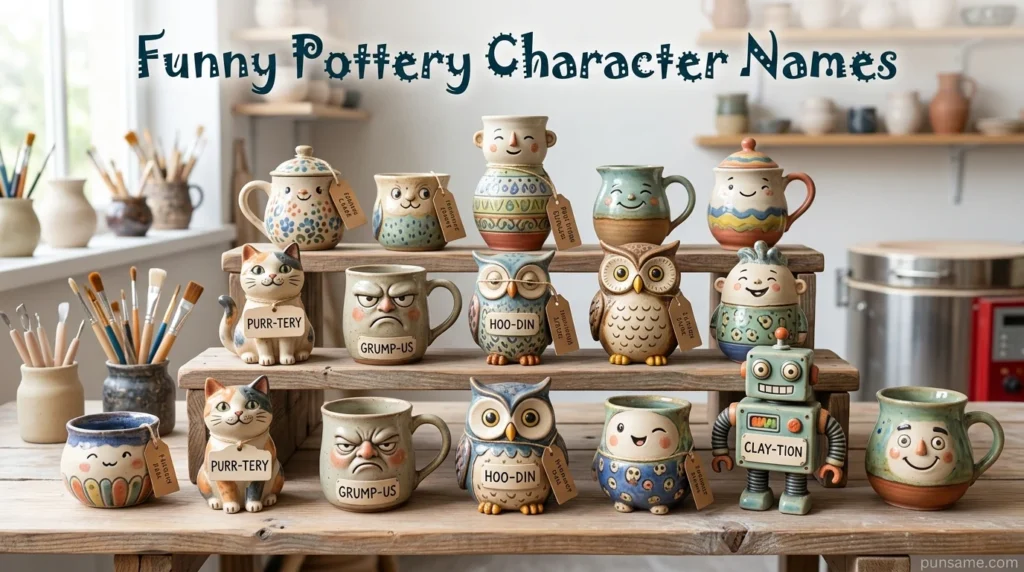 Funny Pottery Character Names