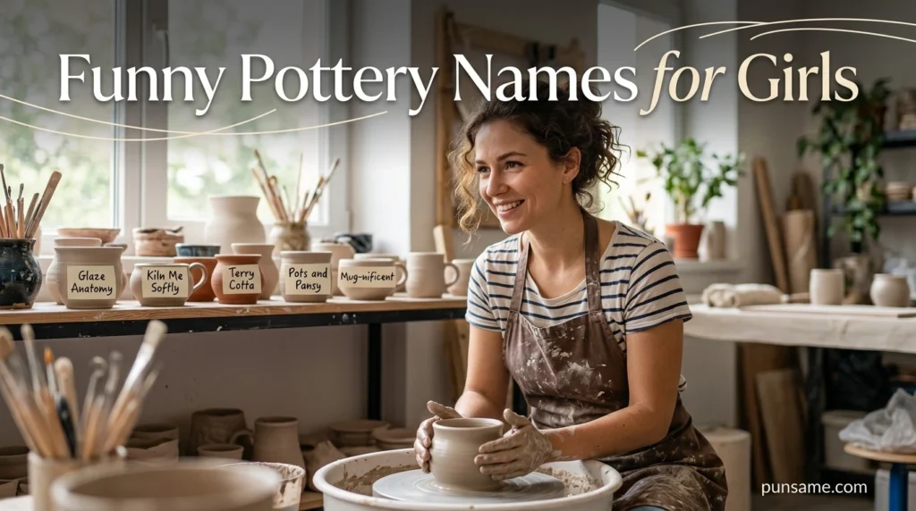 Funny Pottery Names for Girls
