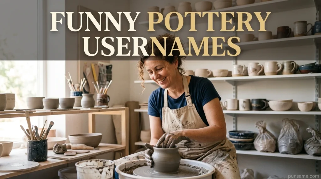 Funny Pottery Usernames