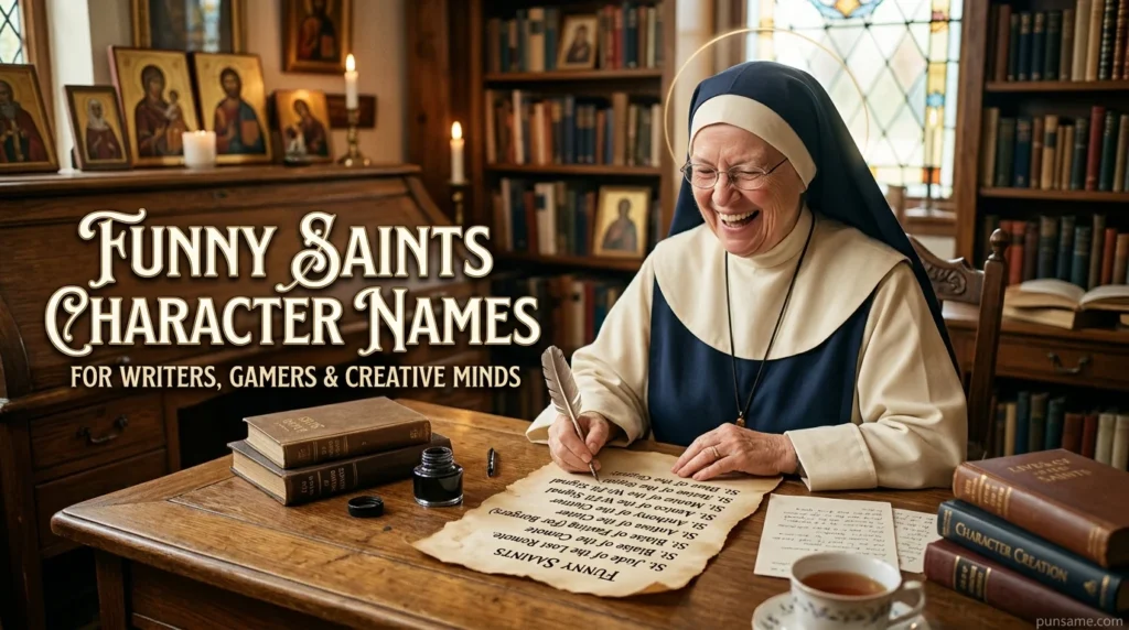 Funny Saints Character Names