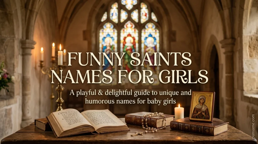 Funny Saints Names for Girls