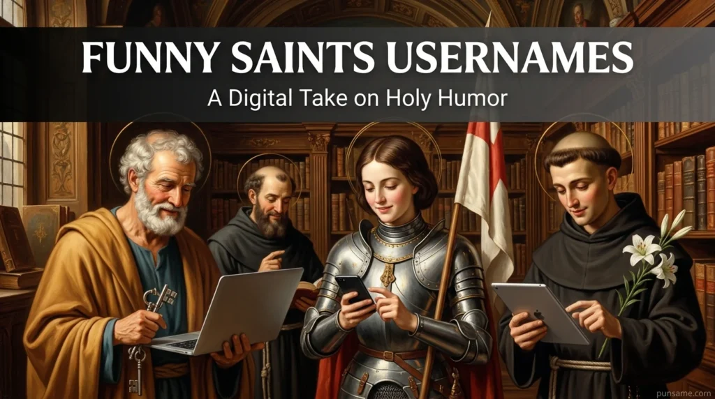 Funny Saints Usernames