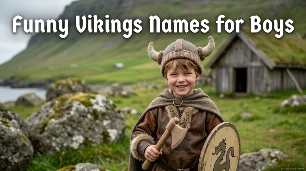 Funny Vikings Names for Boys