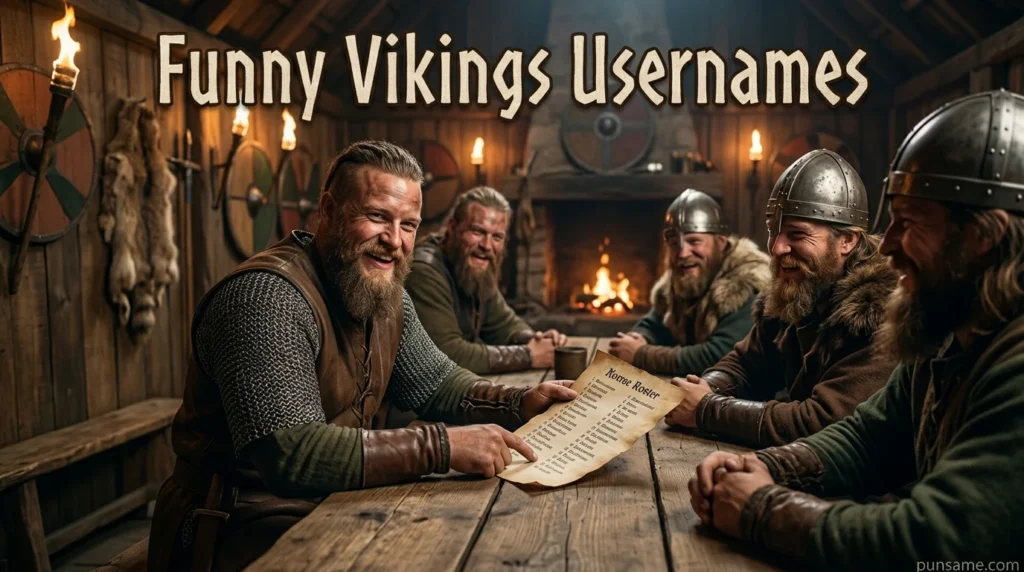 Funny Vikings Usernames