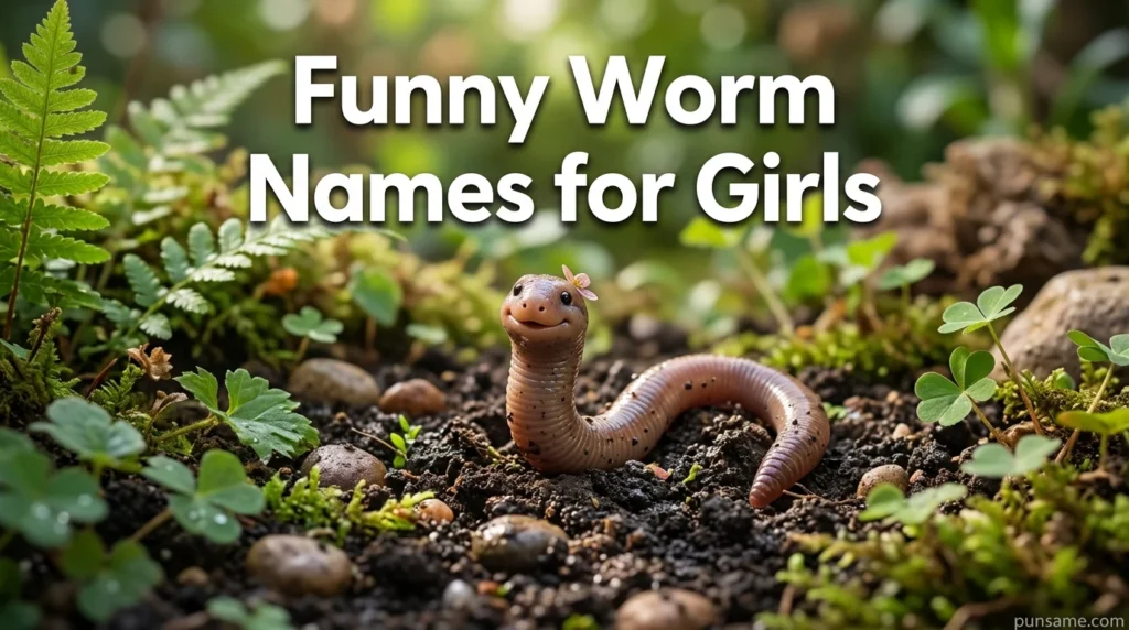 Funny Worm Names for Girls