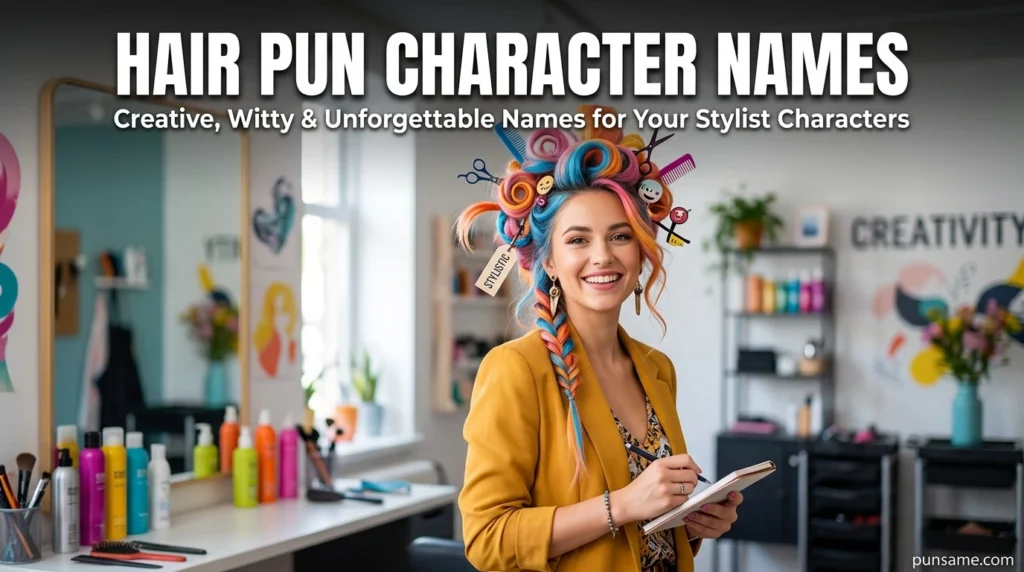 Hair Pun Character Names