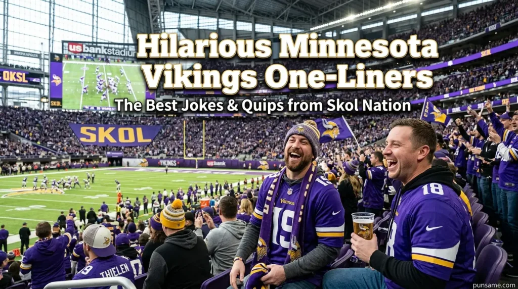 Hilarious Minnesota Vikings One-Liners