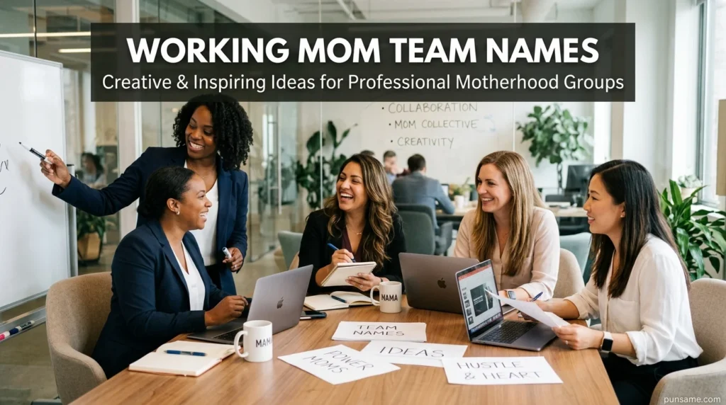Working Mom Team Names
