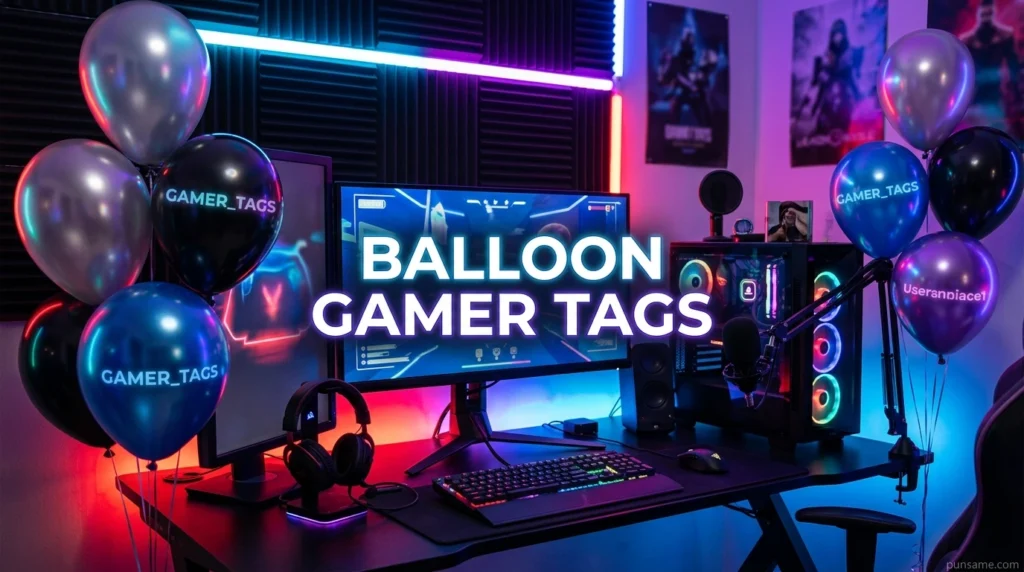 Balloon Gamer Tags