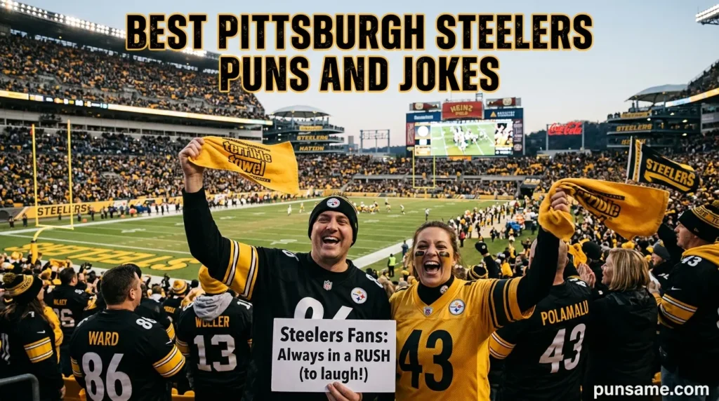 Best Pittsburgh Steelers Puns and Jokes