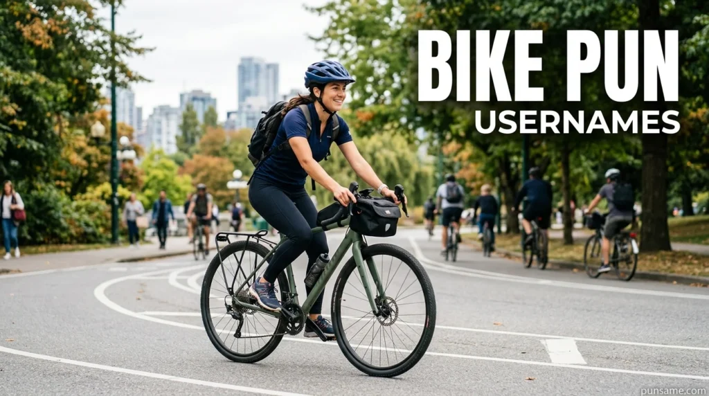 Bike Pun Usernames